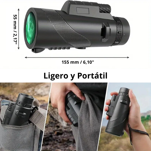 Telescopio De Mano Tacti Monocular 10x40