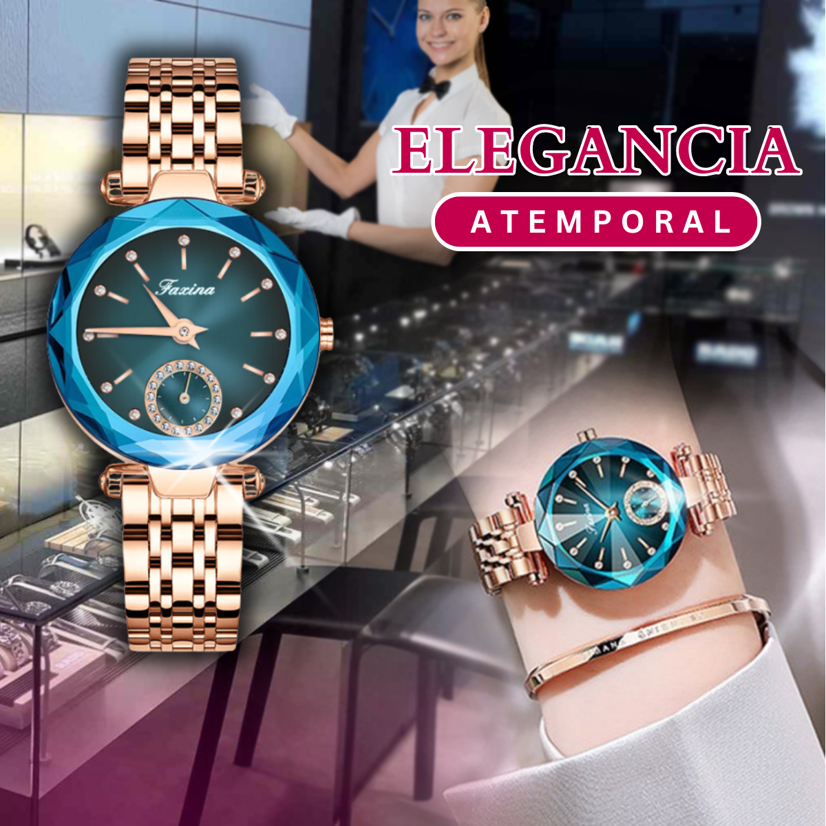 763555 y 1036319 Reloj y Collar